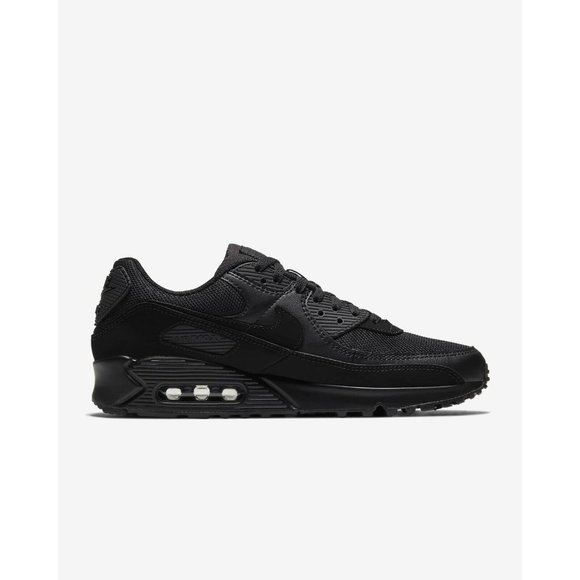 NIKE AIR MAX 90 RECRAFT TRIPLE BLACK MEN\'S SIZE 14 NEW With BOX main image 11